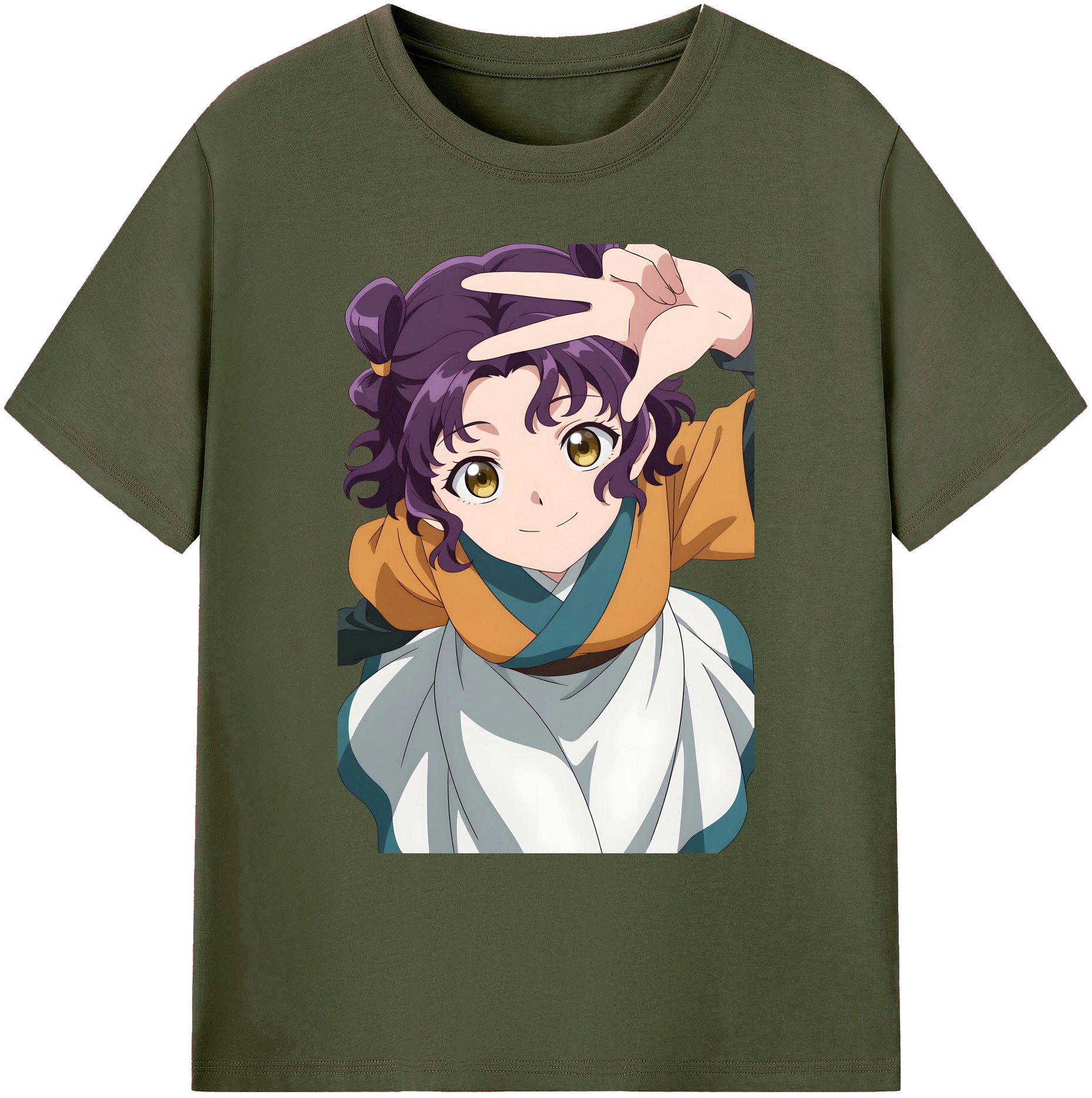 （画像用） 薬屋のひとりごと The Apothecary Diaries 綿100％ メンズ半袖Tシャツ｜肌触りやわらか＆通気性